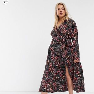 ASOS curve dress floral US 22
